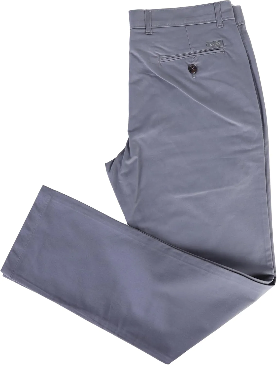 100% Cotton Slim Fit Men's Chino Pants Comfortable and Durable Work Pants, Ideal for Office or Casual Wear
