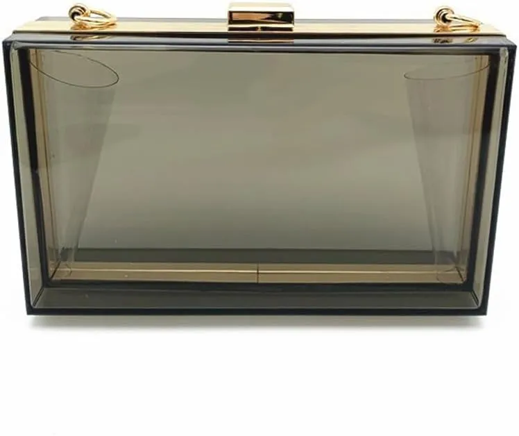 Acrylic Purses and Handbags for Women Clear Clutch Banquet Evening Crossbody Handbag Clutch Bags for Women Banquet