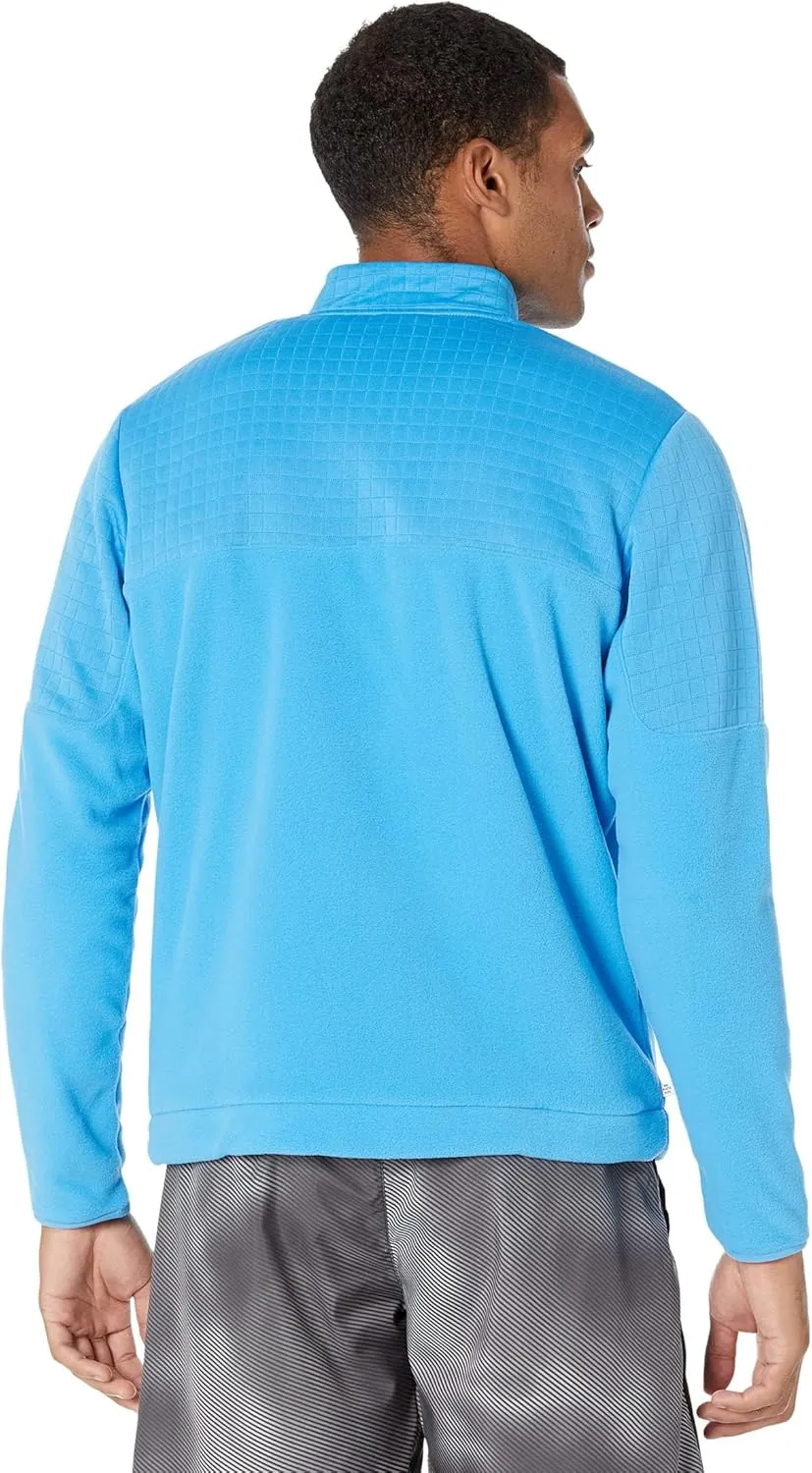 adidas Men's Colorblock DWR Quarter Zip Golf Pullover