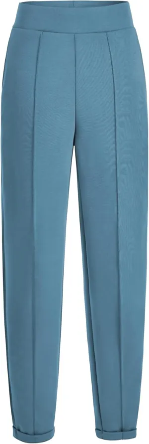 AFITNE Womens High Waisted Dress Casual Pants Stretchy Pull On Work Business Slacks Comfy Office Trousers with Pockets