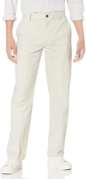 Amazon Essentials Men's Classic-Fit Wrinkle-Resistant Flat-Front Chino Pant (Available in Big & Tall)