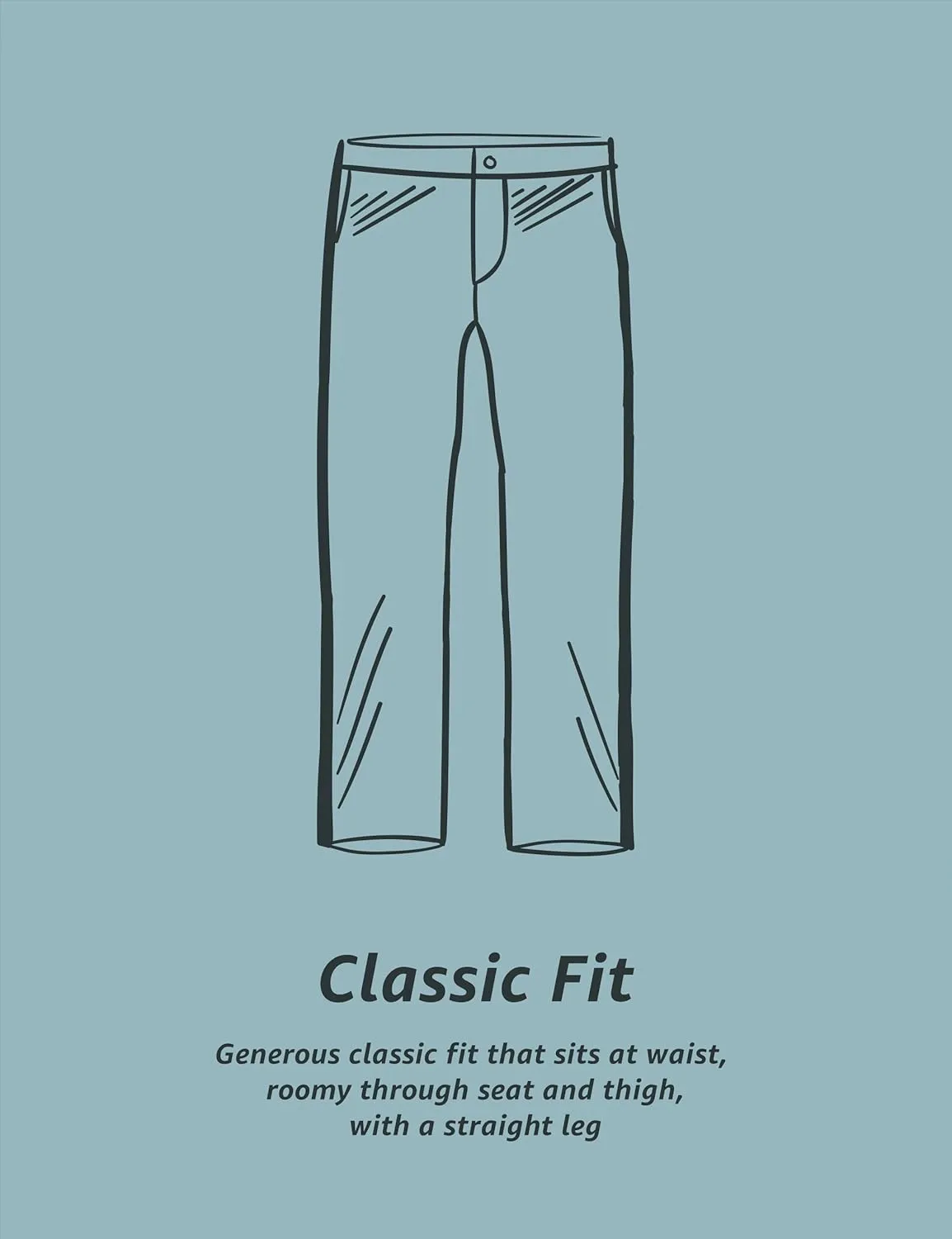 Amazon Essentials Men's Classic-Fit Wrinkle-Resistant Pleated Chino Pant (Available in Big & Tall)
