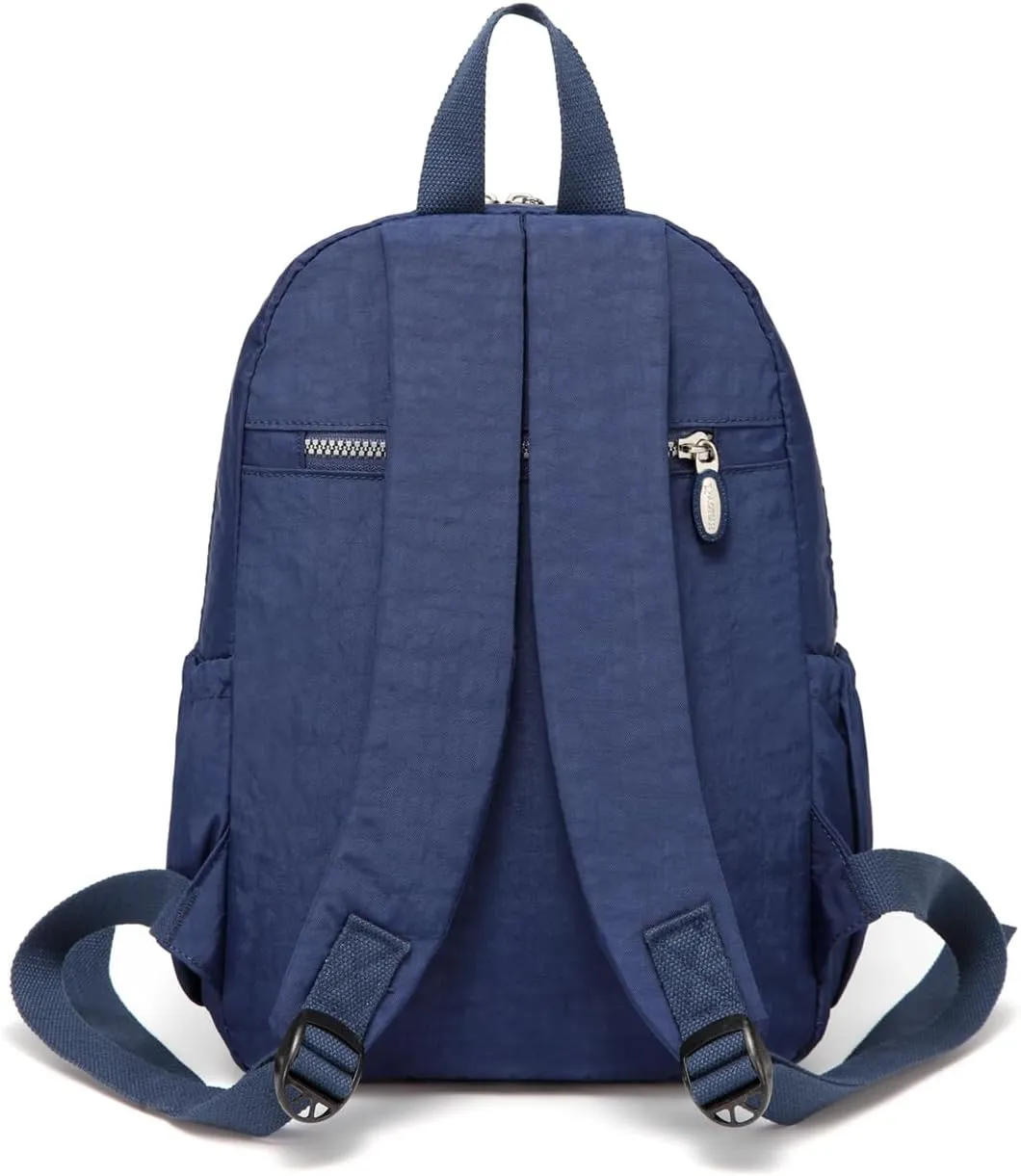 AOTIAN Mini Daypack with Anti-Theft Back Zipper Pocket, Durable Small Lightweight Backpack for Women Girls & Boys Hiking Travel Sports, Height 13 inches
