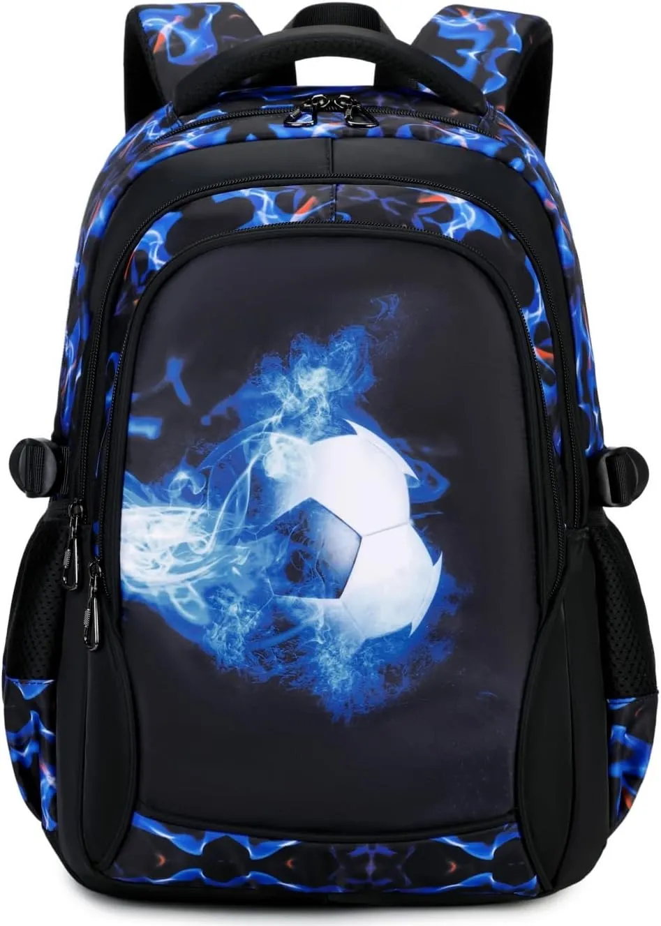 Backpacks for Boys Elementary Middle School Bags Kids Heavy Duty Durable Teenage Student Sturdy Bookbag Travel Waterproof 18in (A-Blue)