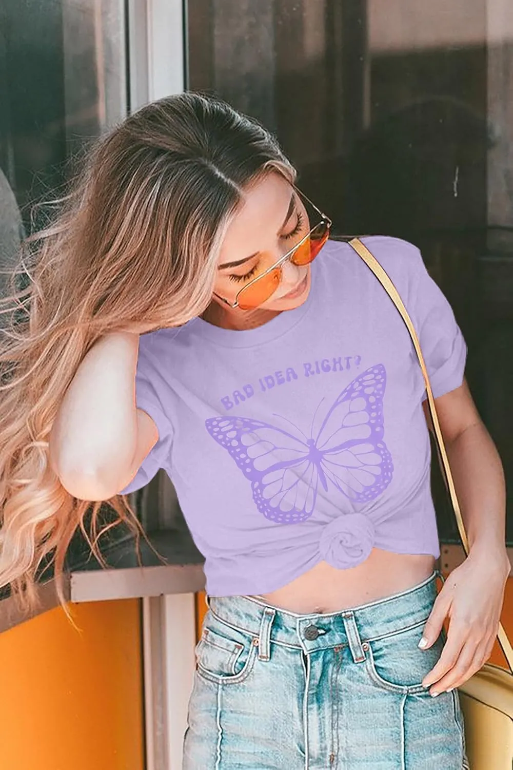 Bad Idea Right Shirts Women Vintage Album T Shirts Music Merch Tee Tops Concert Tour Shirts Funny Music Shirt