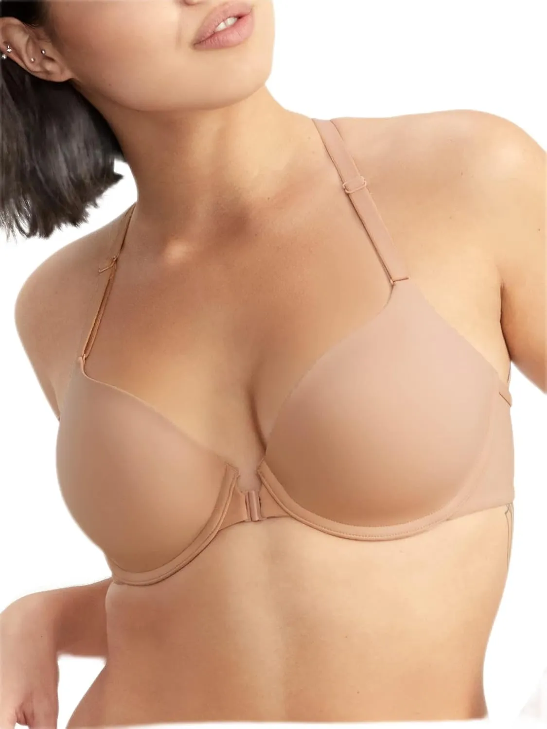 Bare The Effortless Front-Close Bra 32B, Hazel
