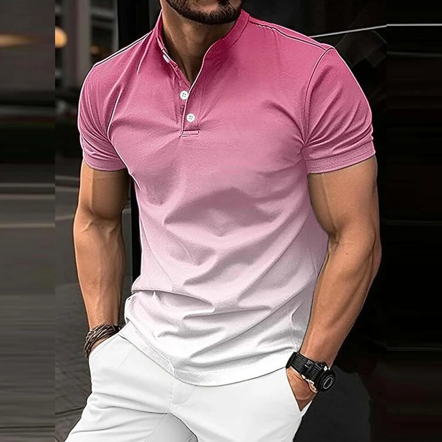 Belly Hiding Shirts for Men Camisa De Lino para Hombre Pacificozy Men's Shirts Mokaloha Mens Tee Shirts
