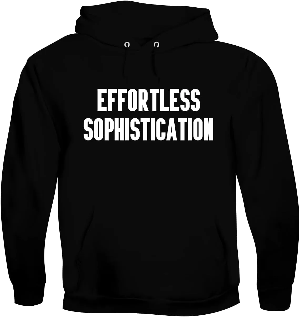 BH Cool Designs Effortless Sophistication - Men's Soft & Comfortable Pullover Hoodie CP05 Black