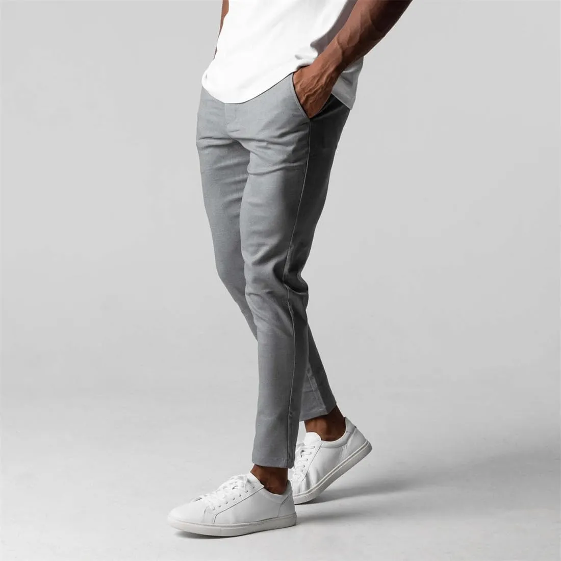 Bizgent Pants, Bizgent Active Chinos, Bizgent Chinos Active Chinos, High Elasticity Slim Fit Pants for Men