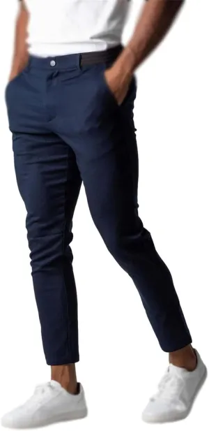 Bizgent Pants, Men's Skinny Fit Stretch Pant, Men's Chinos, Elastic Slim fit Pants Casual Pants