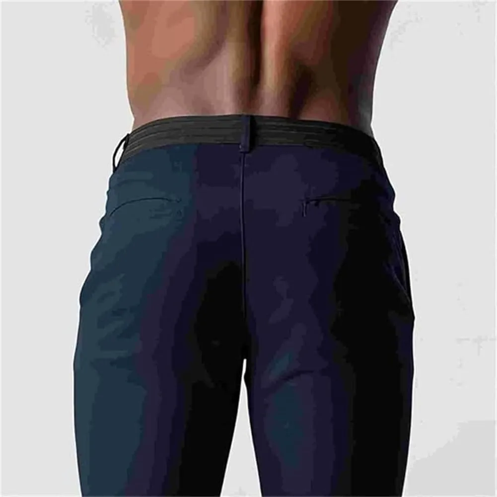 Bizgent Pants, Men's Skinny Fit Stretch Pant, Men's Chinos, Elastic Slim fit Pants Casual Pants