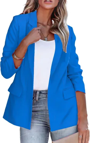Blazers for Women Business Casual Long Sleeve Jackets Work Casual Office Blazer Suit Lightweight Elegant Jacket