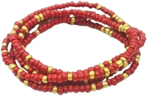 Bohemian Stackable Beaded Stretch Bracelets Elastic Seed Layered Stretch Bangle Bracelets Colorful Beach Surf Vaction Holiday Jewelry