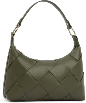 BOSTANTEN Woven Purses for Women Vegan Leather Hobo Bag Shoulder Handbags