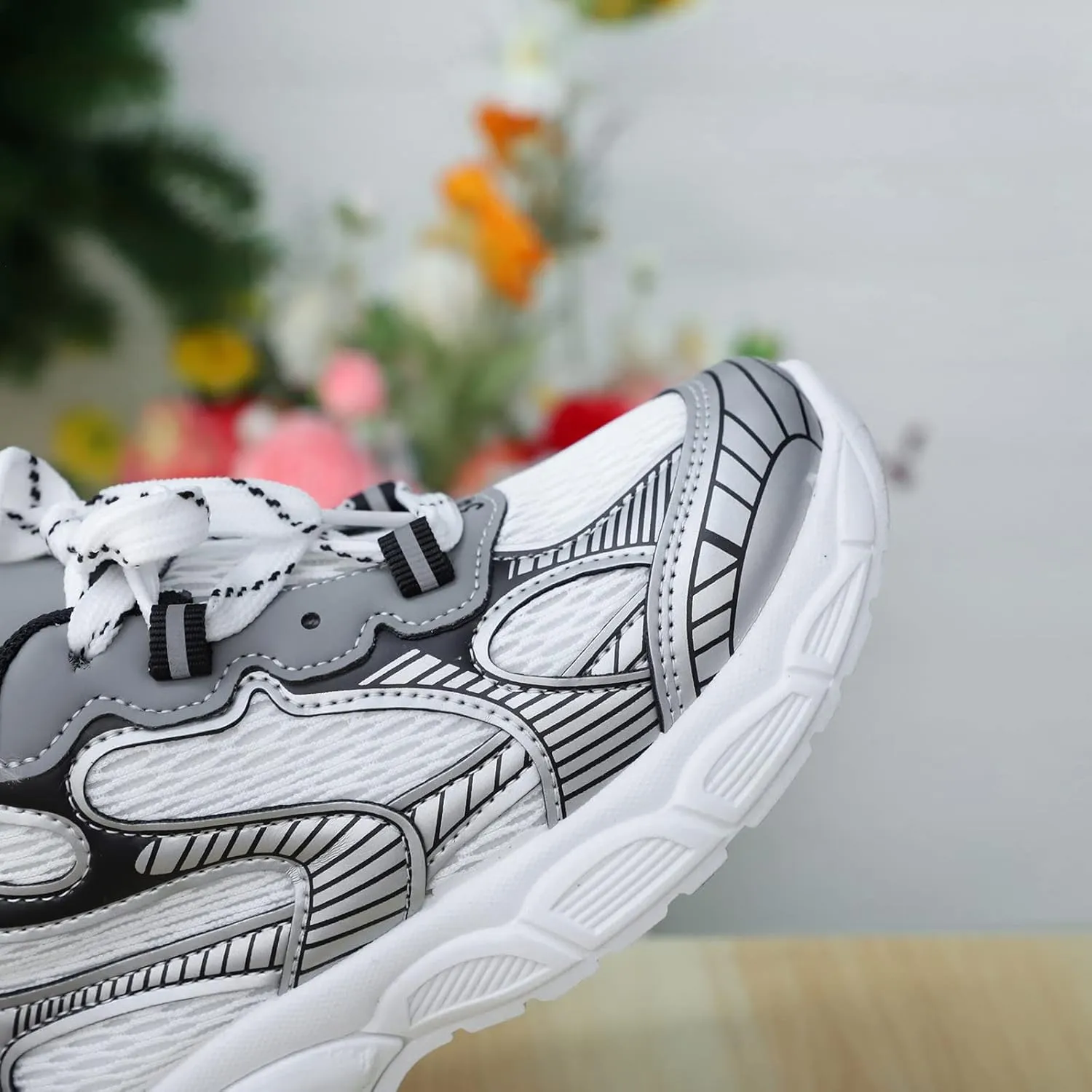 Boys Girls Shoes Kids Tennis Running Athletic Sport Sneakers Breathable Non Slip Mesh Comfortable Hiking Shoes