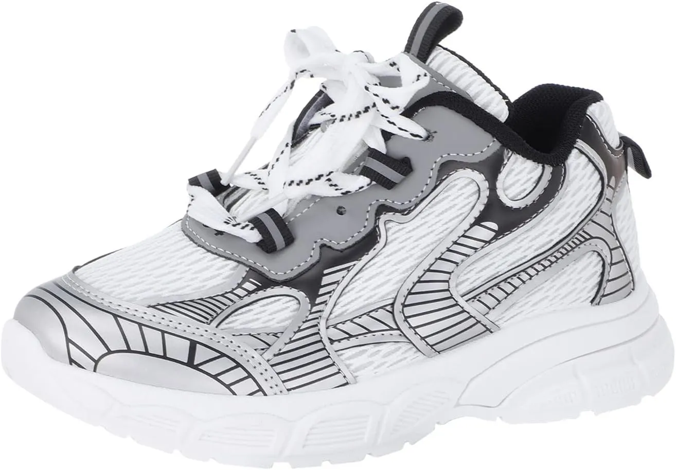 Boys Girls Shoes Kids Tennis Running Athletic Sport Sneakers Breathable Non Slip Mesh Comfortable Hiking Shoes