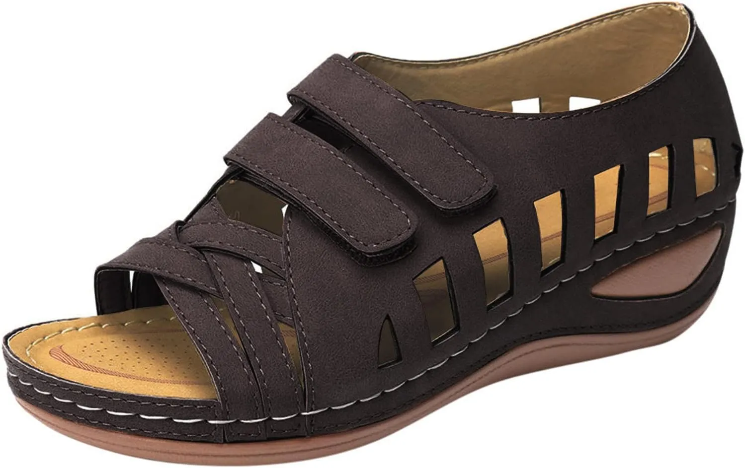 Bracelet Making Kit Orthopedic Sandals for Women Dressy Womens Black Dress Sandals with Arch Support Comfortable Wedge Sandals for Women Wide Orthopedic Sandals Black White Slide Sandals for Women