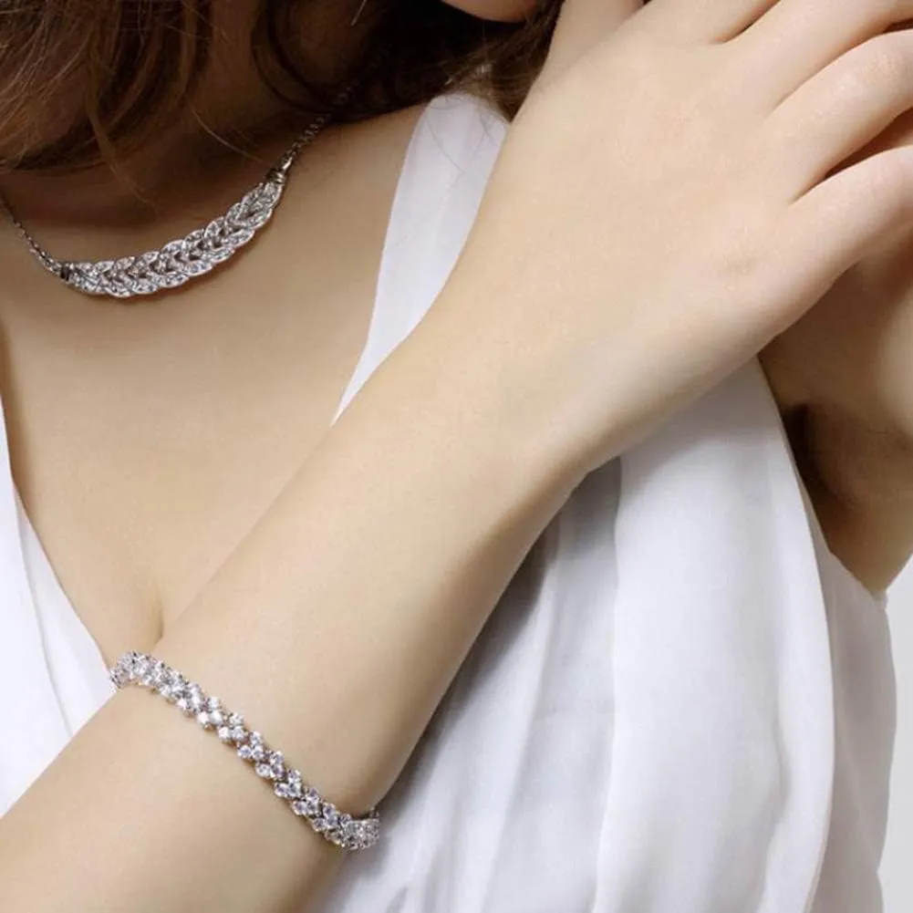 Bracelets braclets 925 Sterling Silver Bracelets Fashion Vintage Couples Hollow Wavy Design Bangles Party Jewelry Bangle