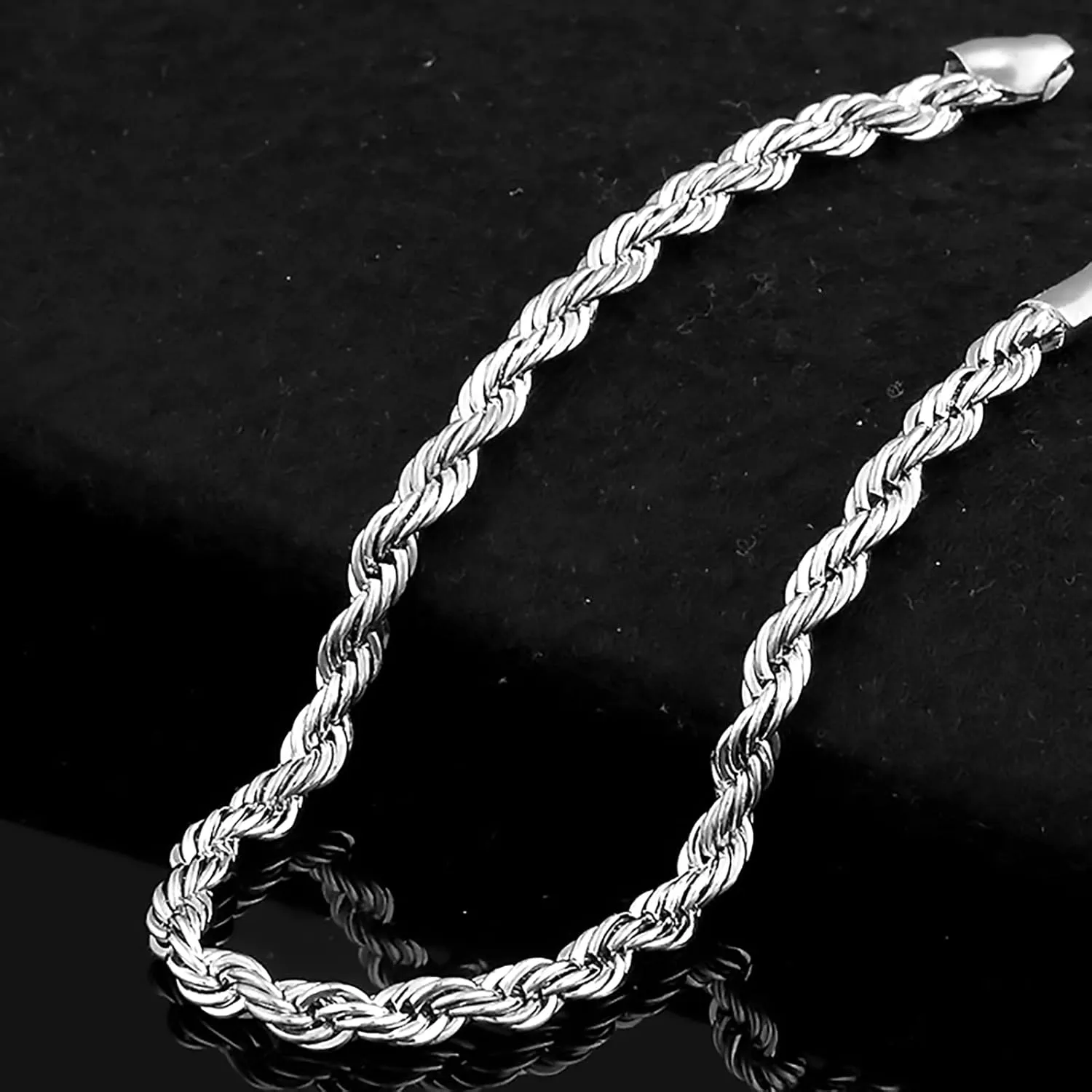Bracelets braclets 925 Sterling Silver Bracelets Fashion Vintage Couples Hollow Wavy Design Bangles Party Jewelry Bangle