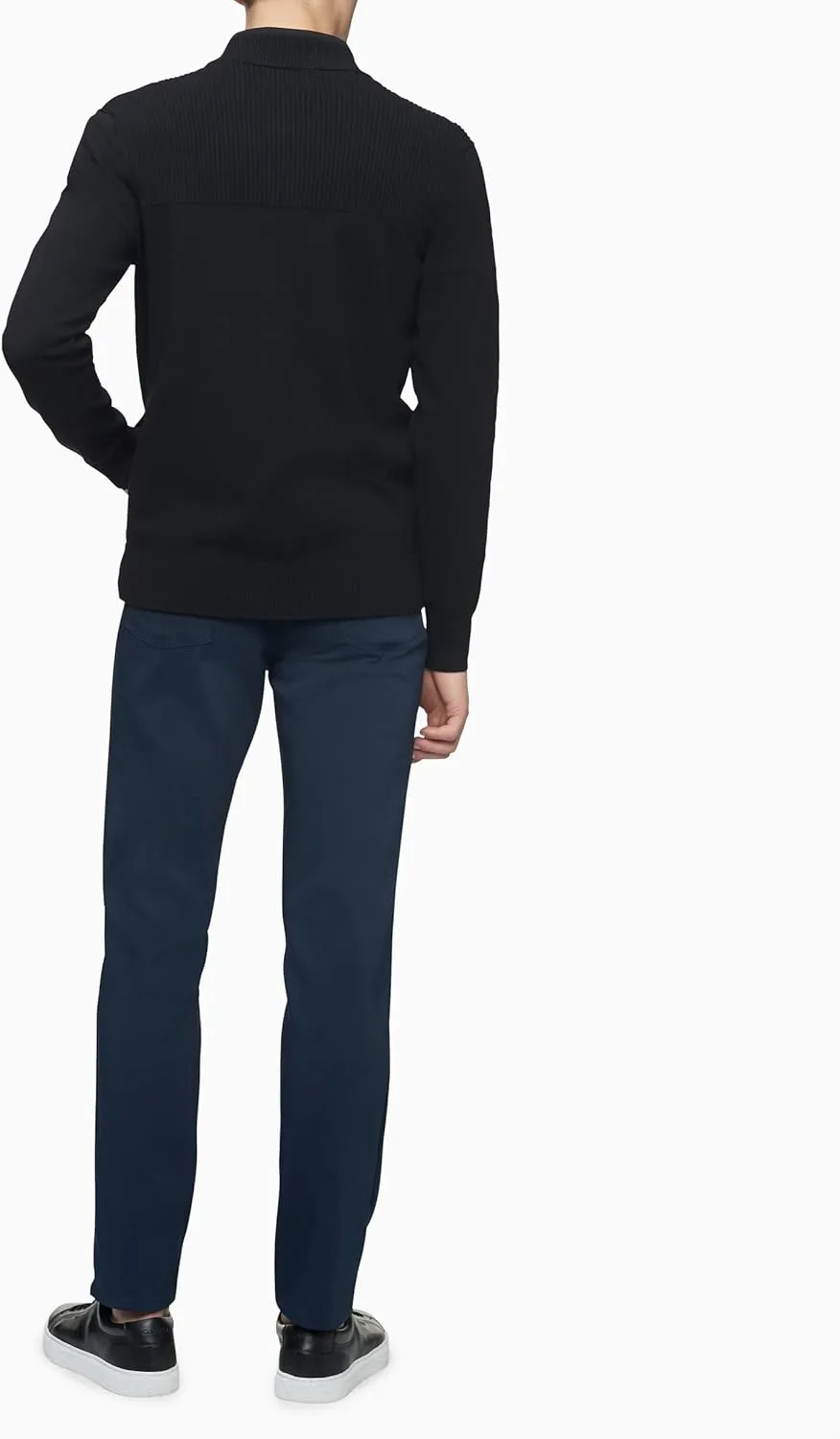 Calvin Klein Men's Move 365 Stretch Slim Fit Wrinkle Resistant Tech Woven Pant