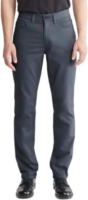 Calvin Klein Men's Move 365 Stretch Slim Fit Wrinkle Resistant Tech Woven Pant