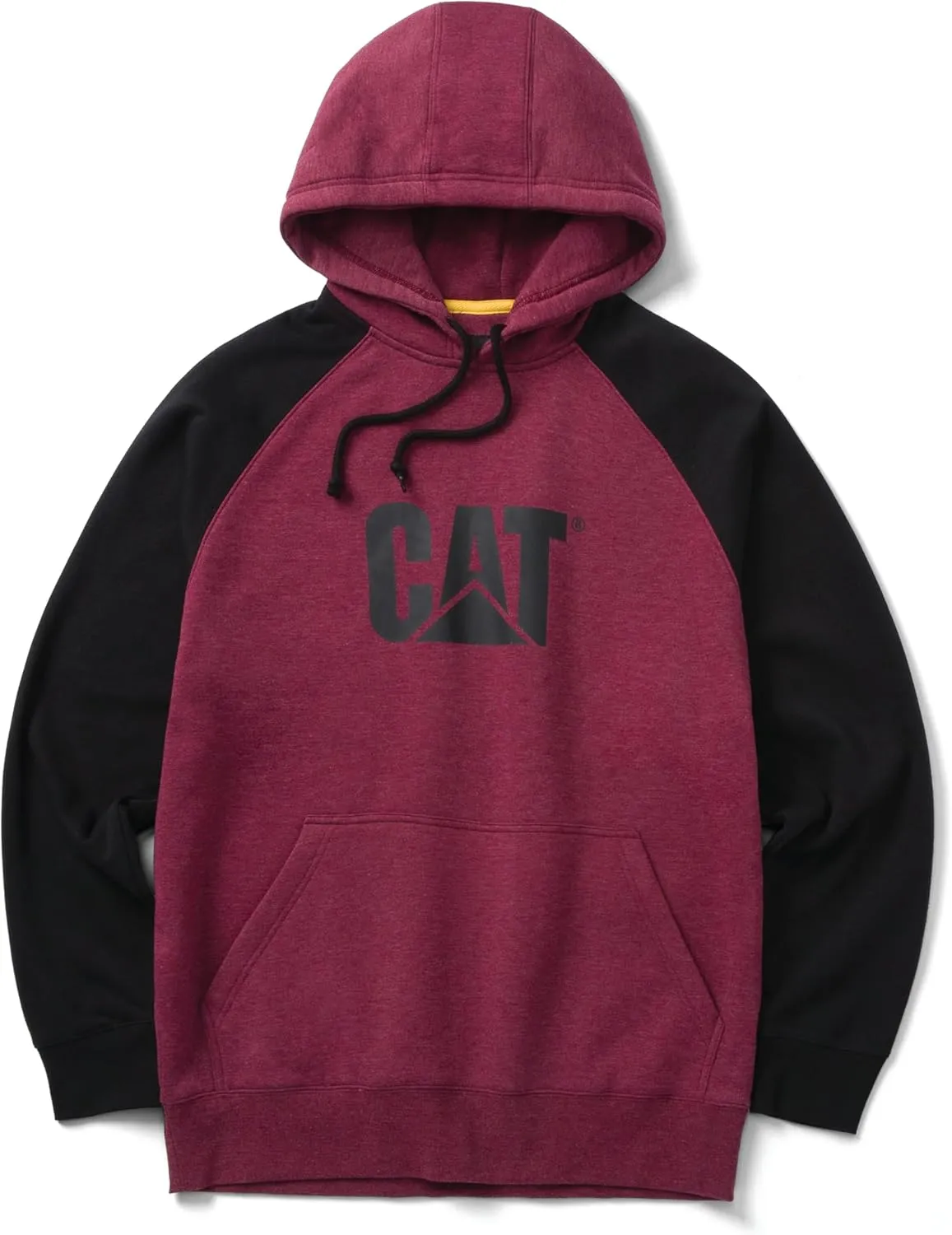 CAT Men's 1050024 Colorblock Raglan Hooded Sweatshirt