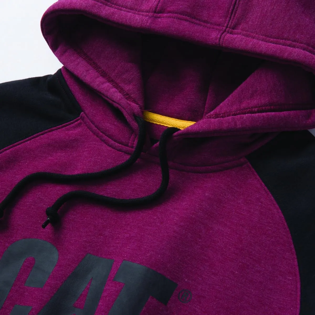 CAT Men's 1050024 Colorblock Raglan Hooded Sweatshirt