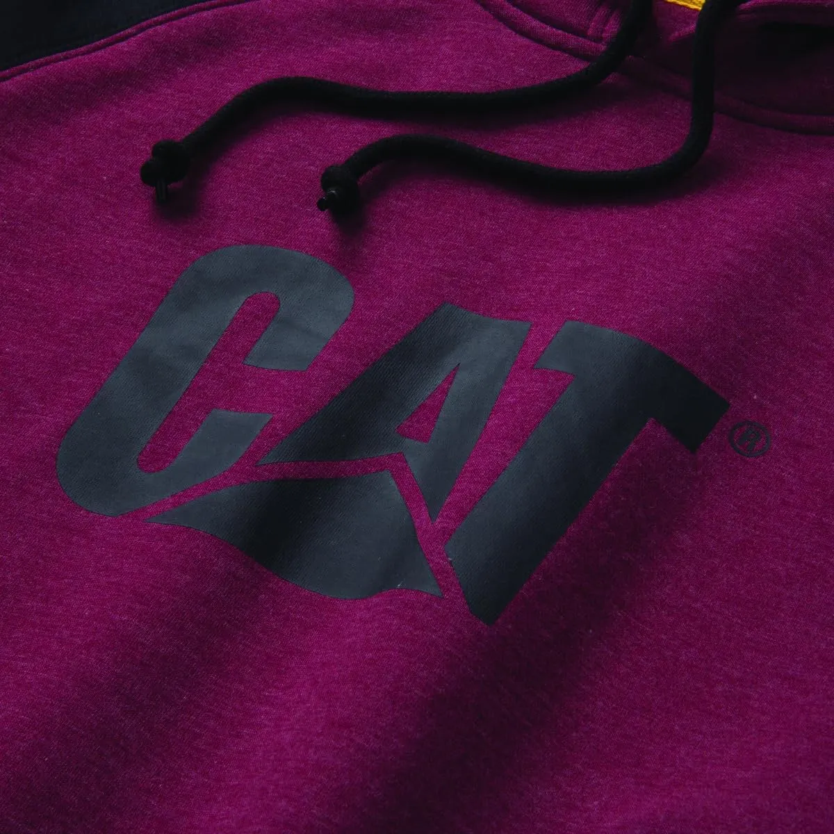 CAT Men's 1050024 Colorblock Raglan Hooded Sweatshirt