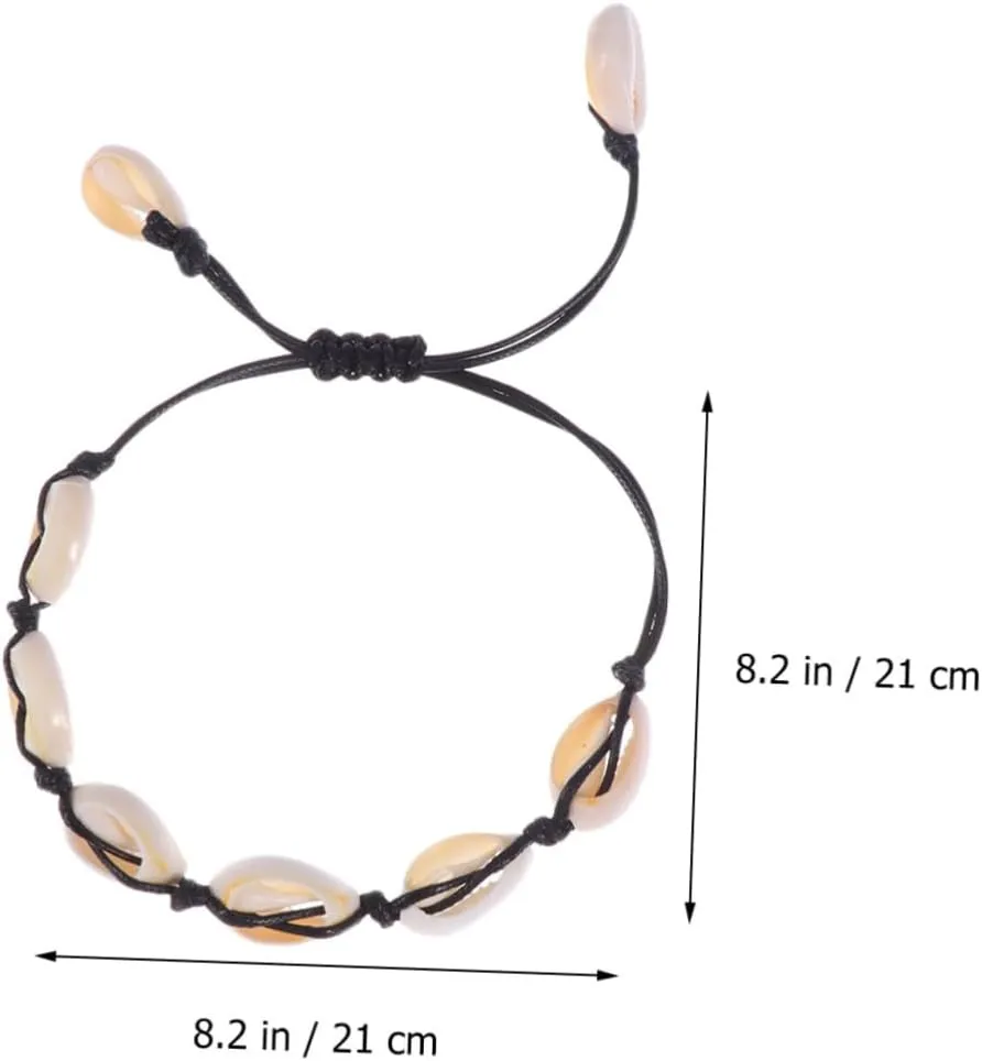 Chain Bracelet Friendship Bracelet Shell Beacelet for Seashell Bracelet Hawaiian Anklets Bracelet Lizard