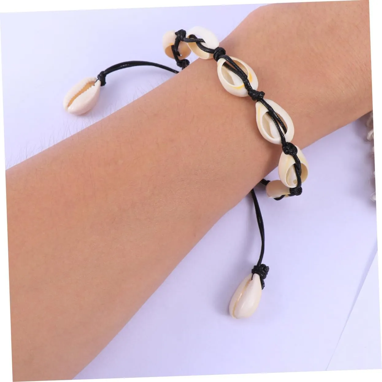 Chain Bracelet Friendship Bracelet Shell Beacelet for Seashell Bracelet Hawaiian Anklets Bracelet Lizard