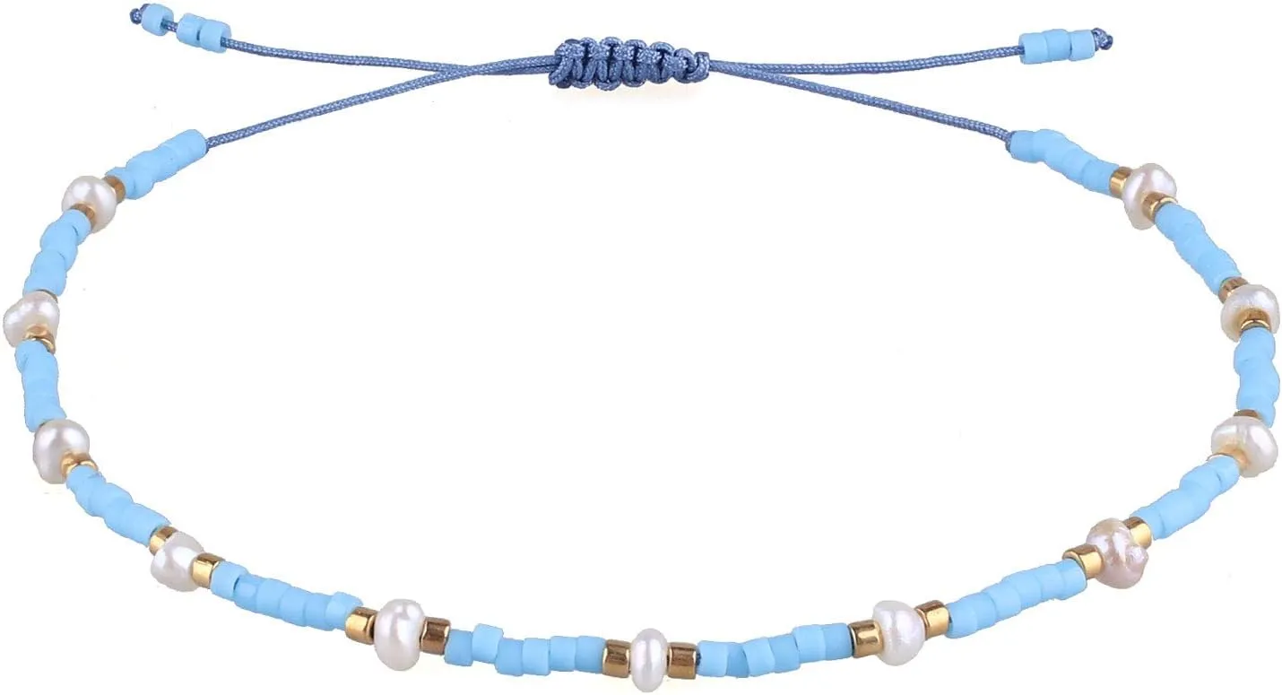 CQUAN CHI Women Charm Pearl Bracelets Friendship Miyuki Beads Beach Bracelets Jewelry