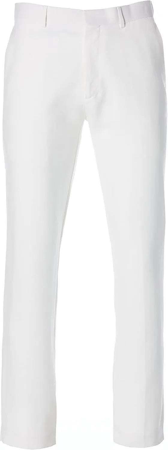 Cubavera Men's Linen Blend Dress Pants, Flat Front, Lightweight Breathable Fabric, Durable Plain Weave, 30", 32", 34 Inseams