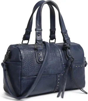 Dasein Women Soft Vegan Leather Barrel Bags Large Hobo Top Handle Work Totes Satchel Handbags Shoulder Purse