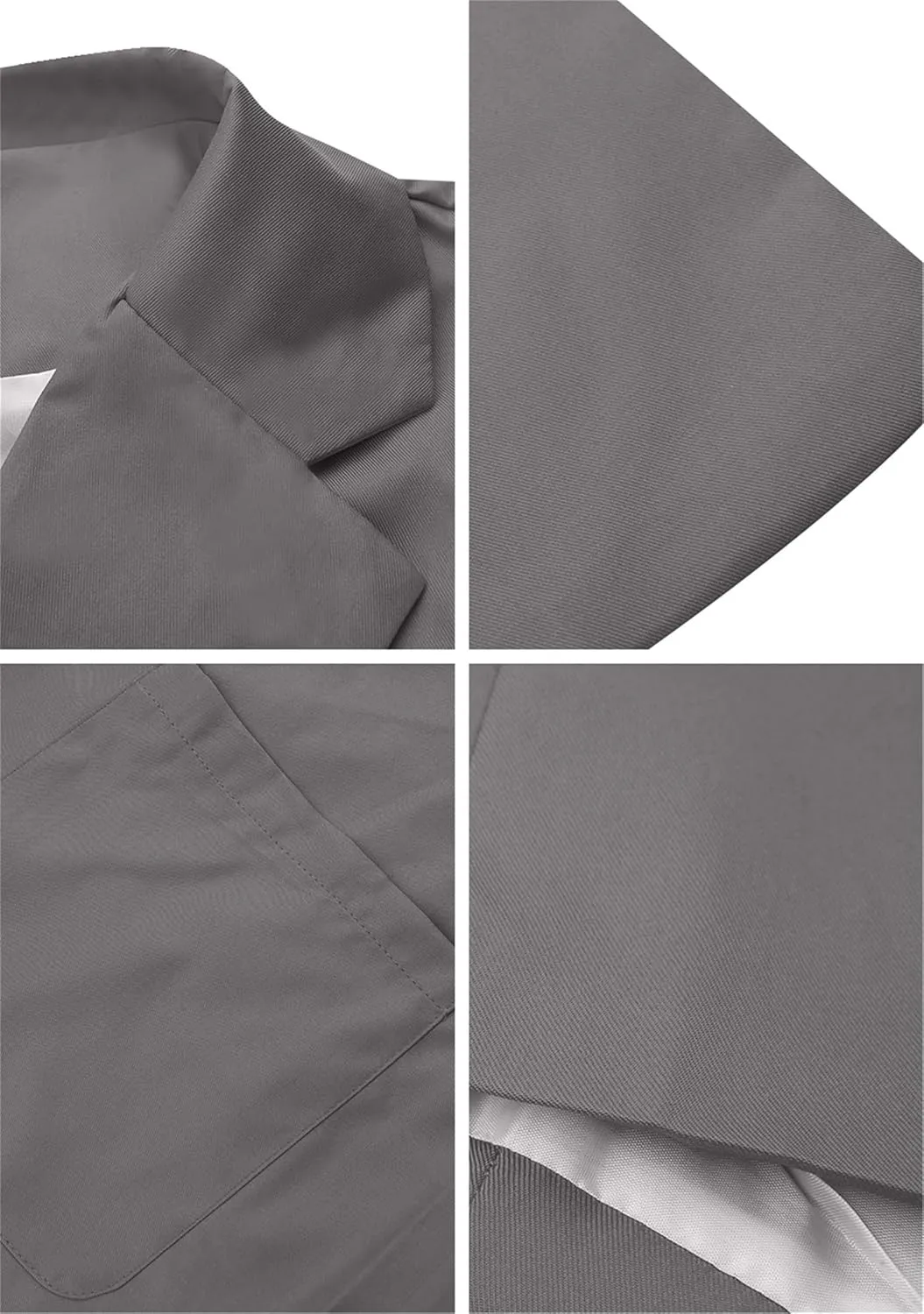 DIACACY Womens Open Front Long Sleeve Blazers Jacket Solid Color Plus Size Comfy Blazers