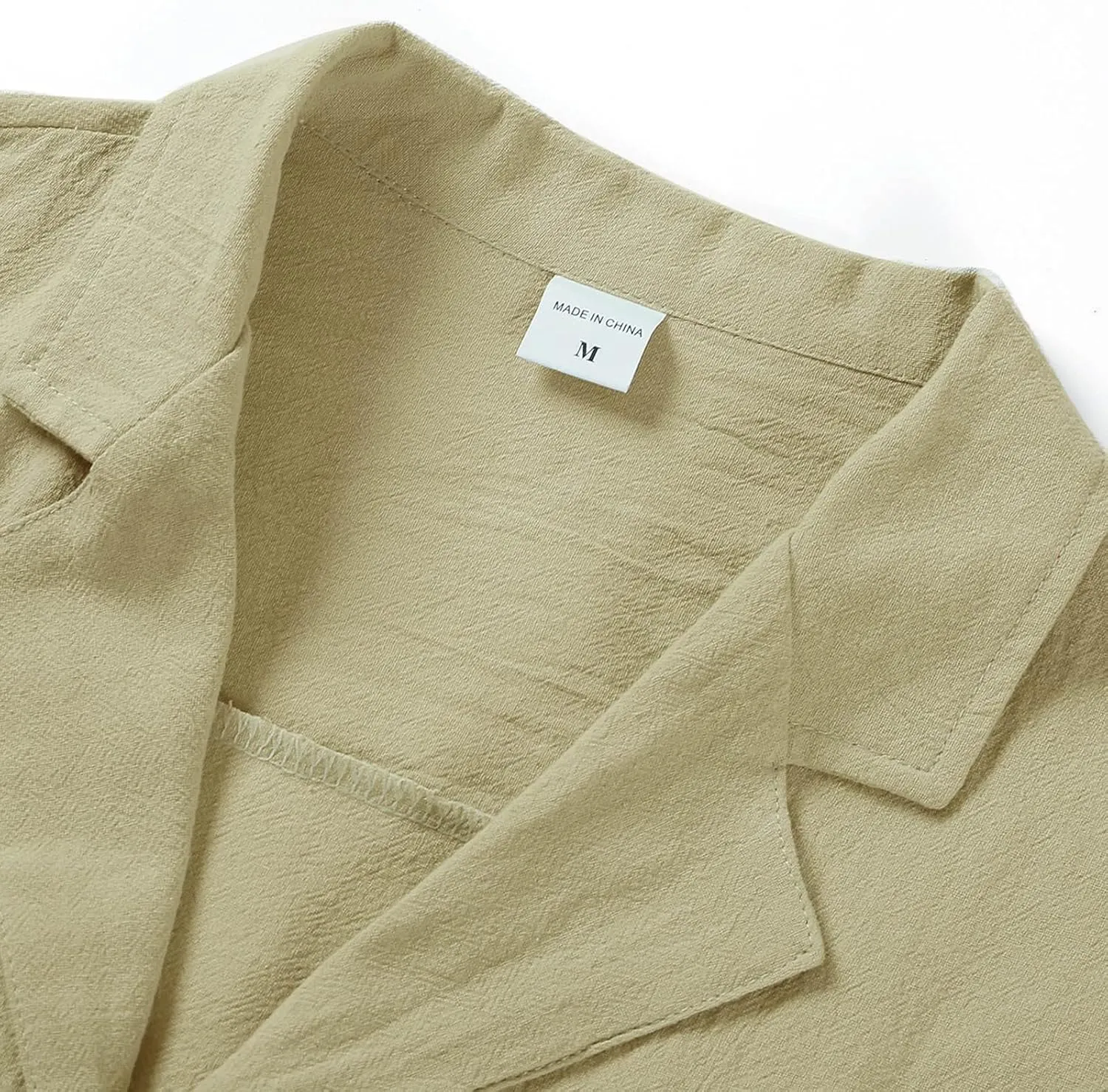 Dress Shirts for Men Wrinkle Free Cotton Linen Beach Shirts Bowling Shirts Black Button Down Shirt Men