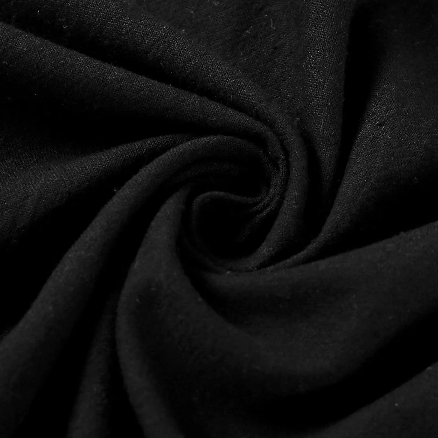 Dress Shirts for Men Wrinkle Free Cotton Linen Beach Shirts Bowling Shirts Black Button Down Shirt Men