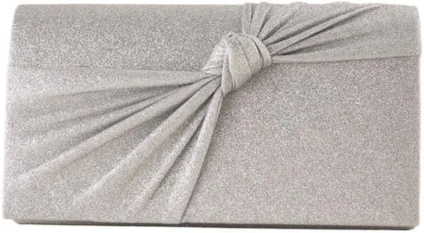 Fabric Art Pleated Clutch Purses Women's Versatile Evening Bag
