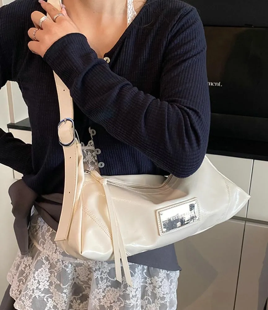 Fashion Shoulder Bag,Purses for Women Medium Hobo Bags Vegan PU Leather Ladies Clutch with Adjustable Strap