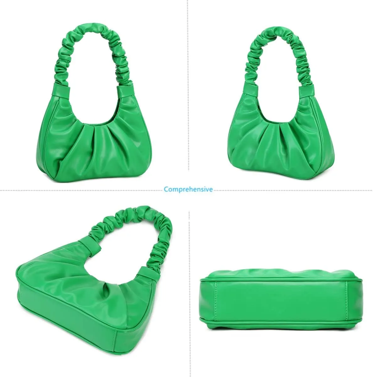fashionable for Women cute Hobo Tote Bags handbag mini clutch with zipper