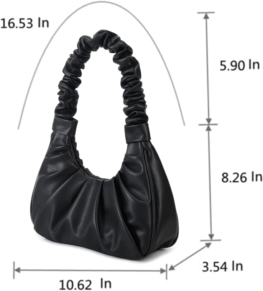 fashionable for Women cute Hobo Tote Bags handbag mini clutch with zipper