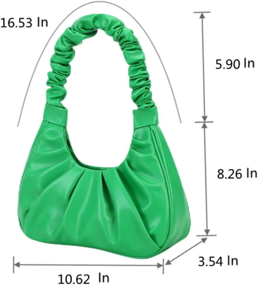 fashionable for Women cute Hobo Tote Bags handbag mini clutch with zipper