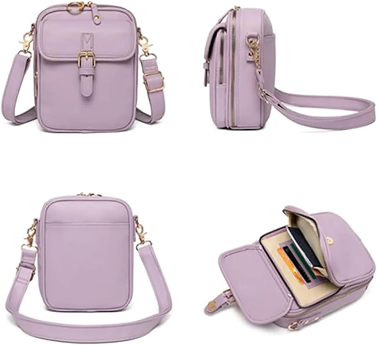 Forcipower Crossbody Leather Bag, Collaboraten1 Crossbody Leather Bag, Anti-Theft Vintage Shoulder Messenger Bags