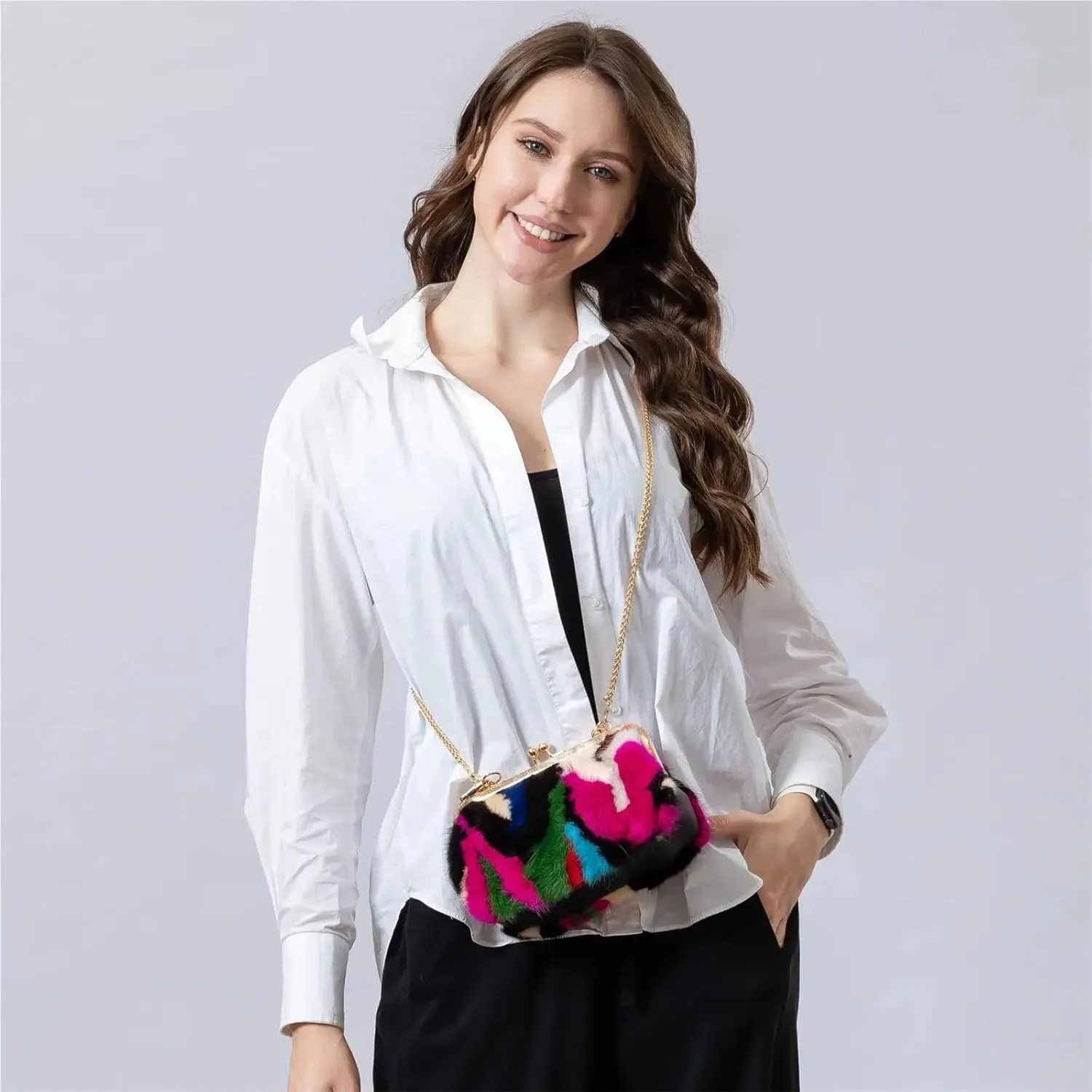 Handbag For Women Purses Beautiful Fashion For Party Wedding Clutch Crossbody Bag For Women