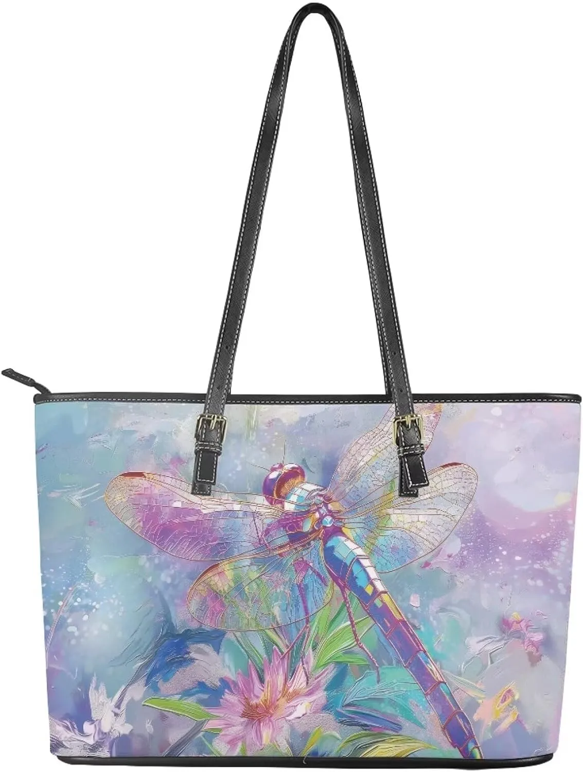 Handbags Tote Bag with Zipper Customize Tote Bag for Women Travel