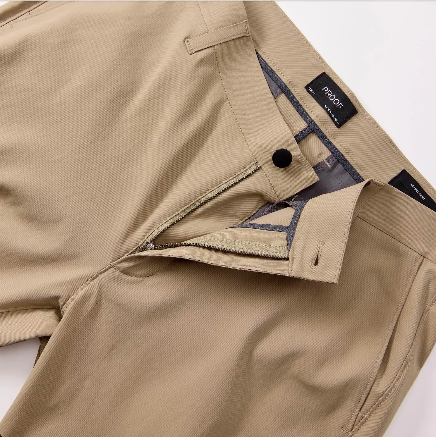 Huckberry Proof Nomad Performance Chino- Wrinkle Resistant Mens Pant, Stretch Fit Chino Pants