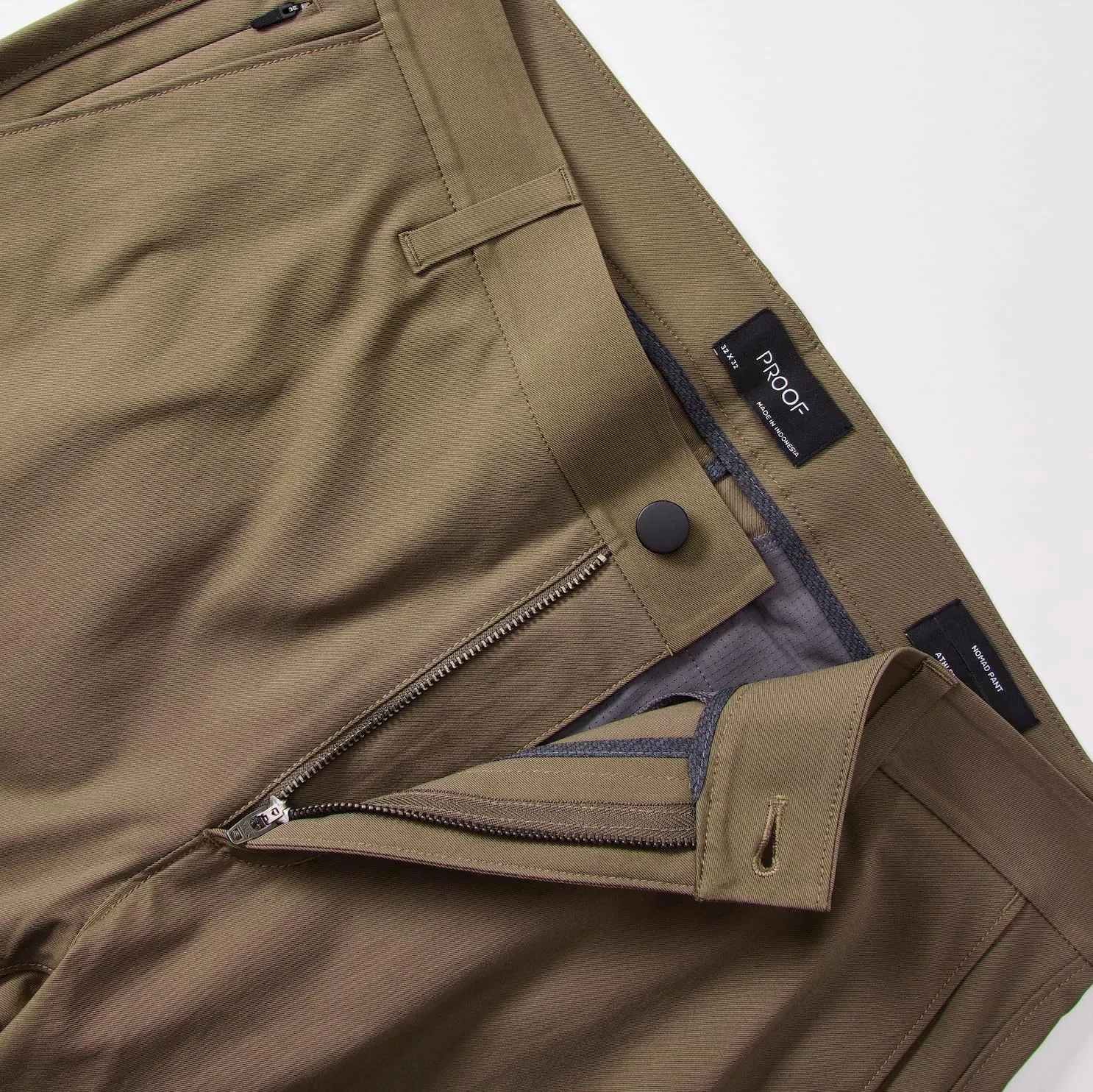 Huckberry Proof Nomad Performance Chino- Wrinkle Resistant Mens Pant, Stretch Fit Chino Pants