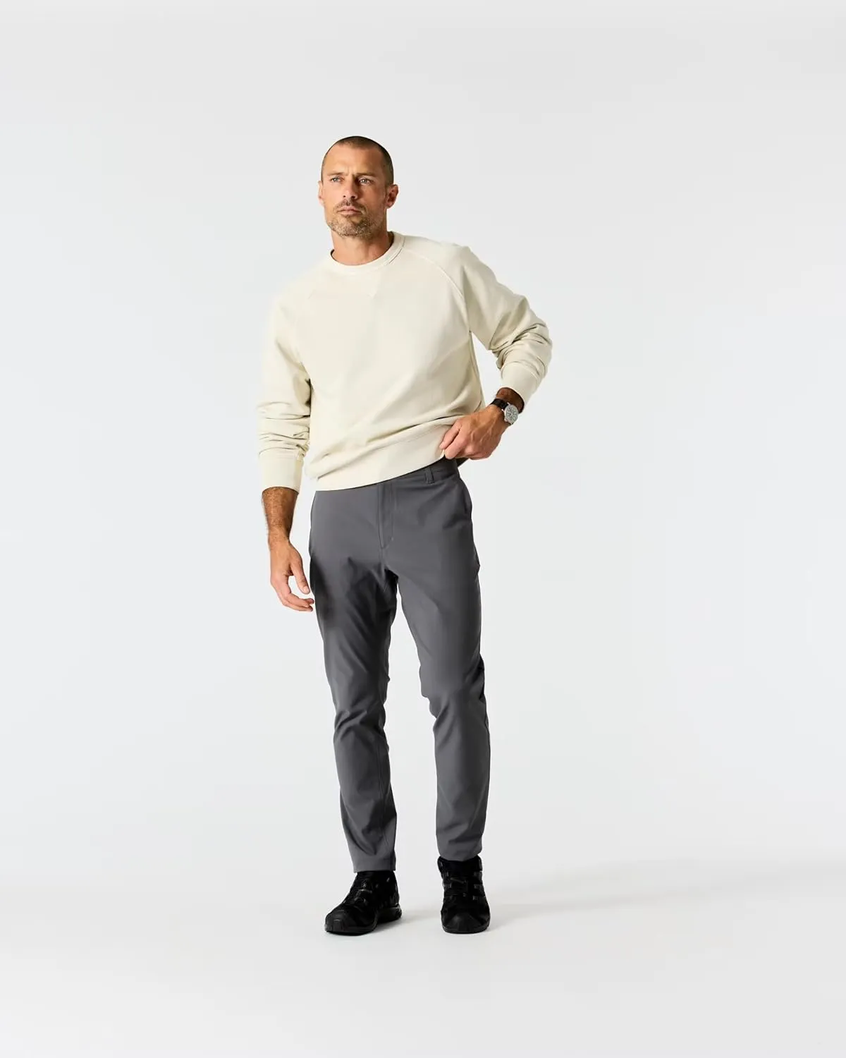 Huckberry Proof Nomad Performance Chino- Wrinkle Resistant Mens Pant, Stretch Fit Chino Pants