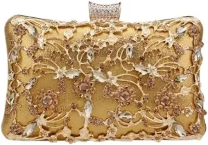Inlay Rhinestones Evening Bag French Versatile Clutch Purses