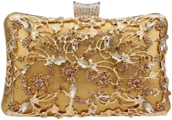 Inlay Rhinestones Evening Bag French Versatile Clutch Purses