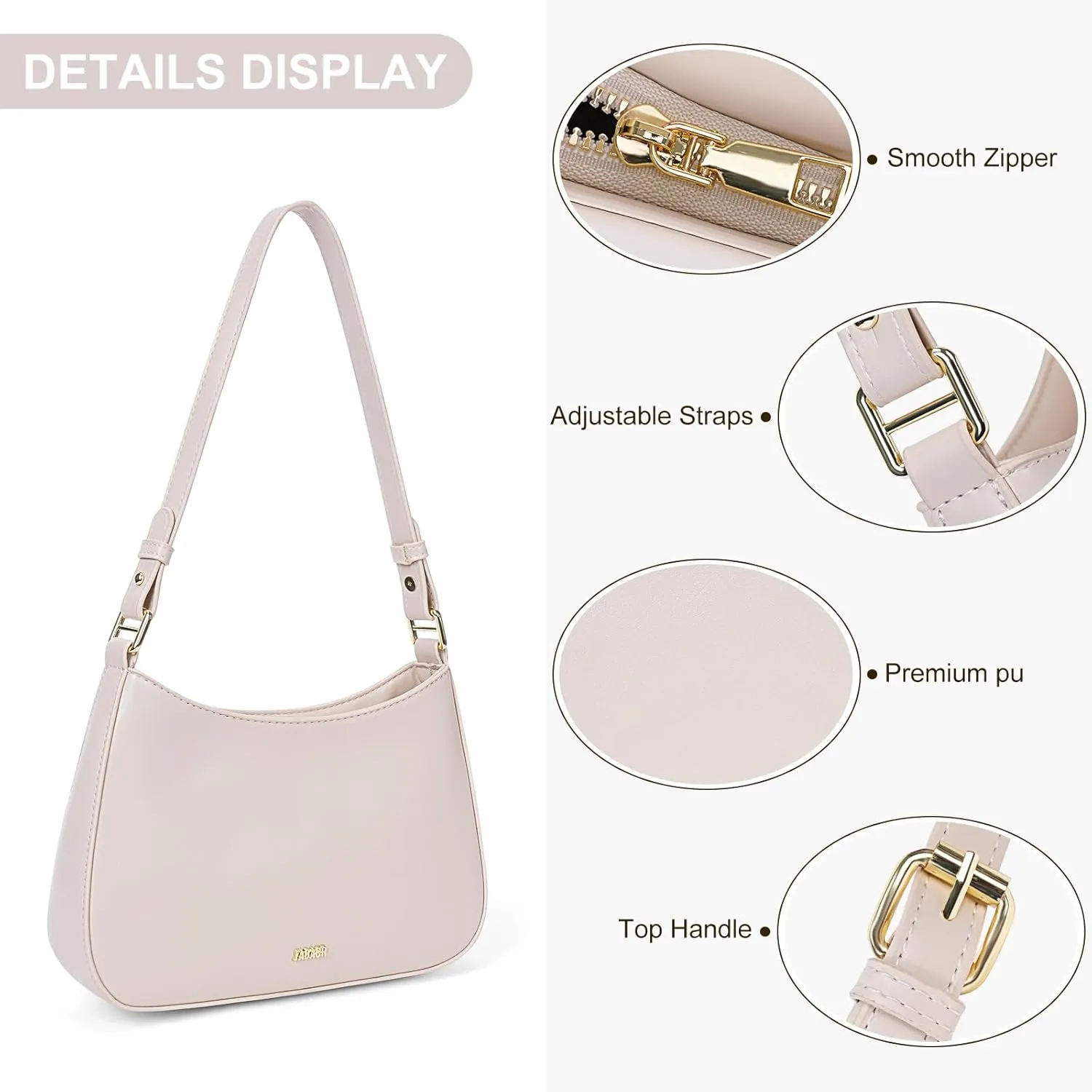Juoxeepy Small Shoulder Bag Cute Purse for Women Y2K Crossbody Bag Fall Fashion Handbag Purse Trendy Satchel Bag